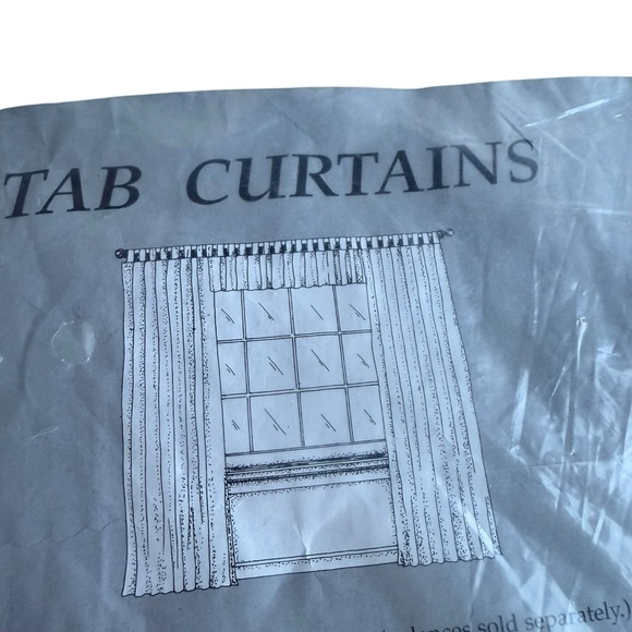 Tab Curtains One Panel - Hunter Green 58 x 84in. 100% cotton made in the USA. - Picture 2 of 6